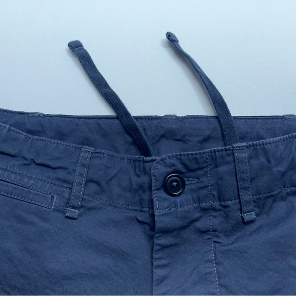 Buck Mason Deck Shorts Mens Size 30 Blue Cotton Spandex 7” Inseam Drawstring - Picture 2 of 11